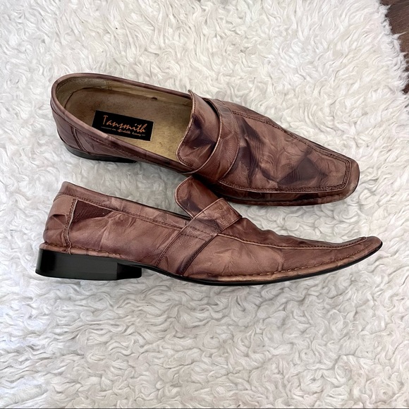 Tansmith brown leather loafers, size 12 main image 7